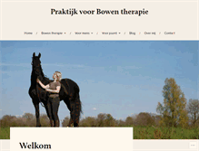 Tablet Screenshot of praktijkvoorbowentherapie.nl